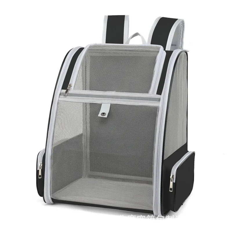 Breathable Outdoor Cat & Small Dog Carrier Backpack – Up to 6kg
