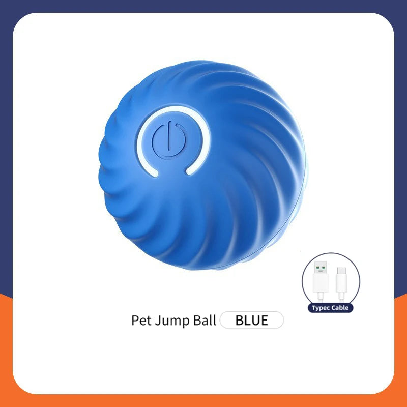 Smart Interactive Dog Toy Ball – USB Rechargeable & Auto-Moving
