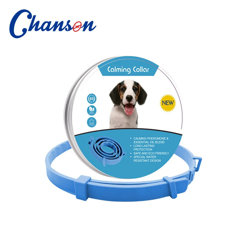 Adjustable Calming Collar for Cats and Dogs