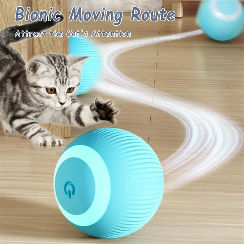 Smart Interactive Dog Toy Ball – USB Rechargeable & Auto-Moving