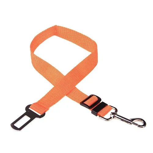 Adjustable Pet Car Seat Belt – Safety Harness Clip for Dogs & Cats